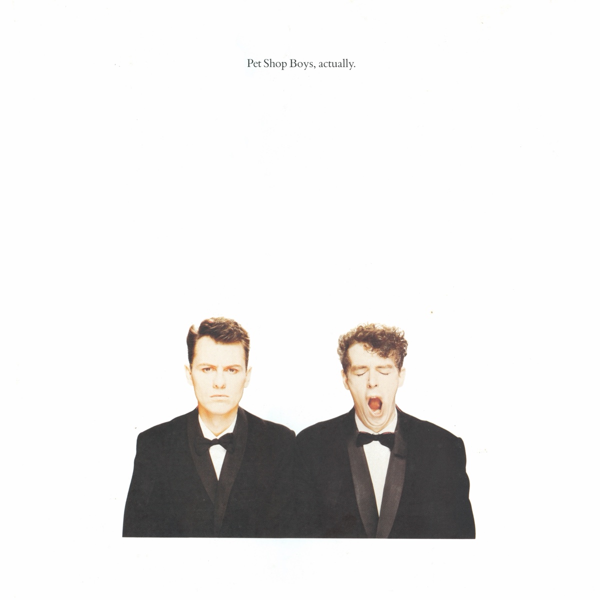 Actually by Pet Shop Boys — album cover