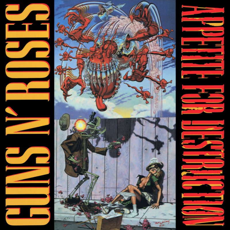 Appetite for Destruction by Guns N' Roses — album cover