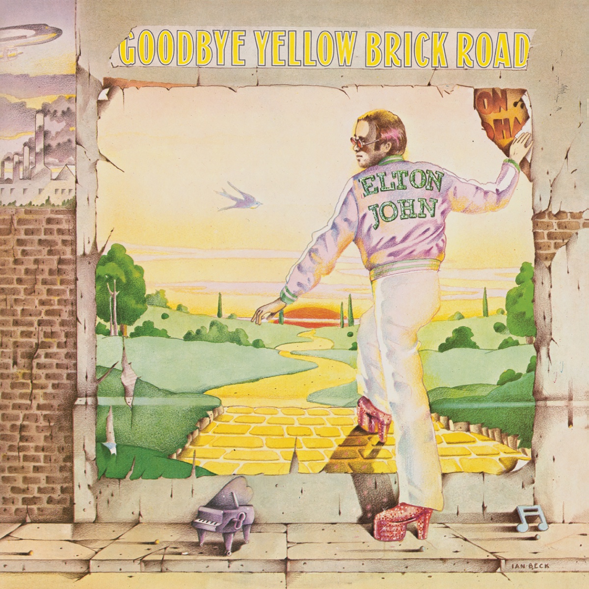 Goodbye Yellow Brick Road by Elton John — album cover