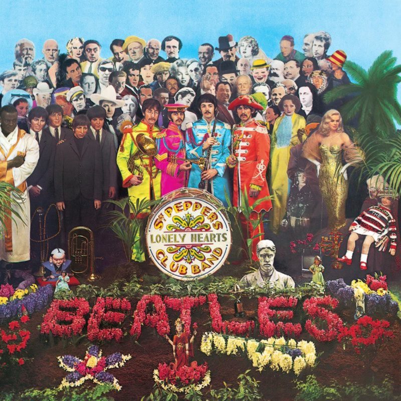 Sgt. Pepper's Lonely Hearts Club Band by The Beatles — album cover