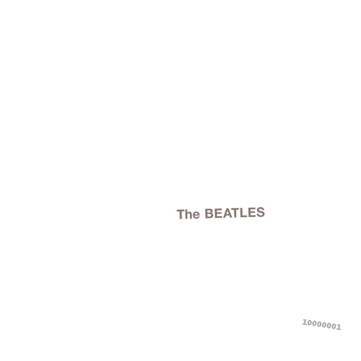 The White Album by The Beatles — album cover